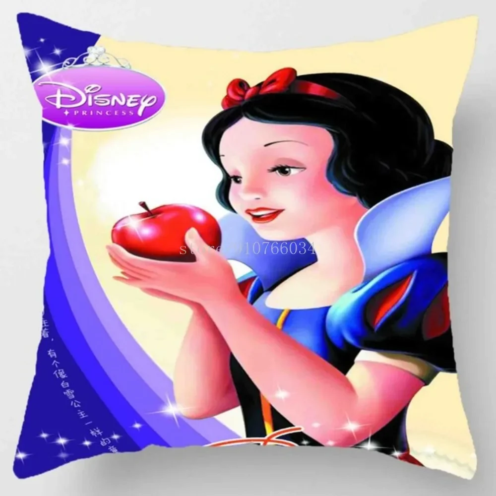 Princess Cinderella Bella Women Decorative/nap Pillow Cases Cushion Cover 1 Piece on Bed Sofa Children Birthday Gift 45x45cm cushion cover pillow case cover baby pillow cover