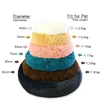 Round Pet Bed for Large Dog Bed Donut Long Plush Cat Bed for Medium Dog House Winter Warm Sleeping Pet Kennel Removable Dog Sofa 2