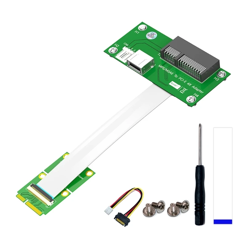 

Карта конвертера MPCIe в PCIe с поддержкой 4 портов USB PCIe Кабель-адаптер Mini PCIE