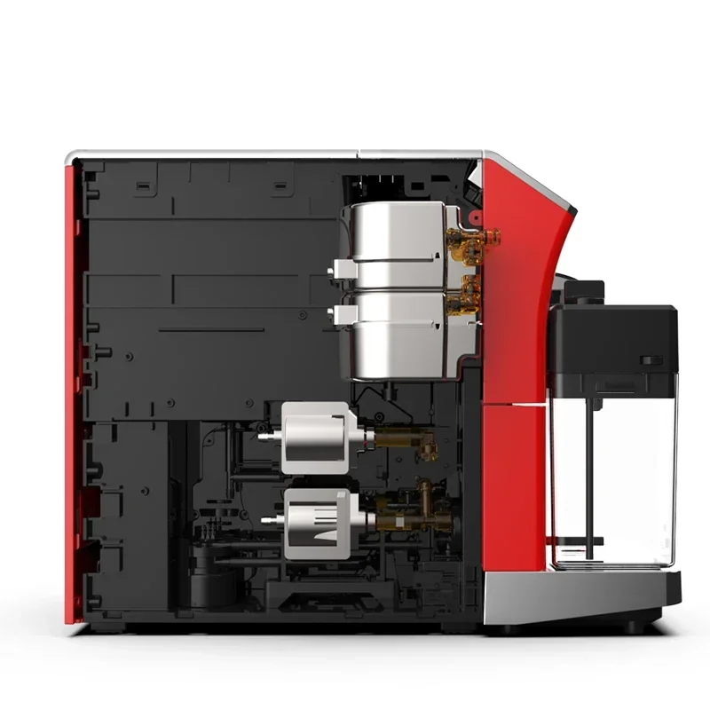 Electric Milk Frother Self cleaning  One touch bean to cup Cappuccino Latte Home Office use Automatic Coffee Machine 2