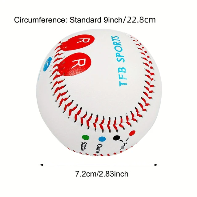 9-Inch Training Baseball with Markers 6