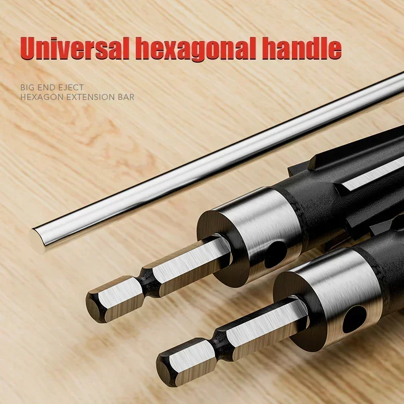 Enlarge Reamer Pin Drilling Handheld Deburring 3-13mm&5/6-16mm Reamer Wood Plastic Metal Hole Reamer Taper Metal Hand Tools For 5