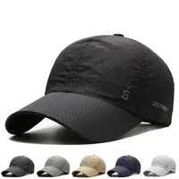 Casquette de course pour hommes, Design Original, fine, séchage rapide, respirant, langue de canard, plein air, soleil, pêche d'été, casquette de Baseball 1