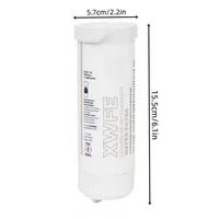 Filtre à eau XWFE avec puce RFID non incluse, accessoires de remplacement pour GE, indispensable du réfrigérateur 2