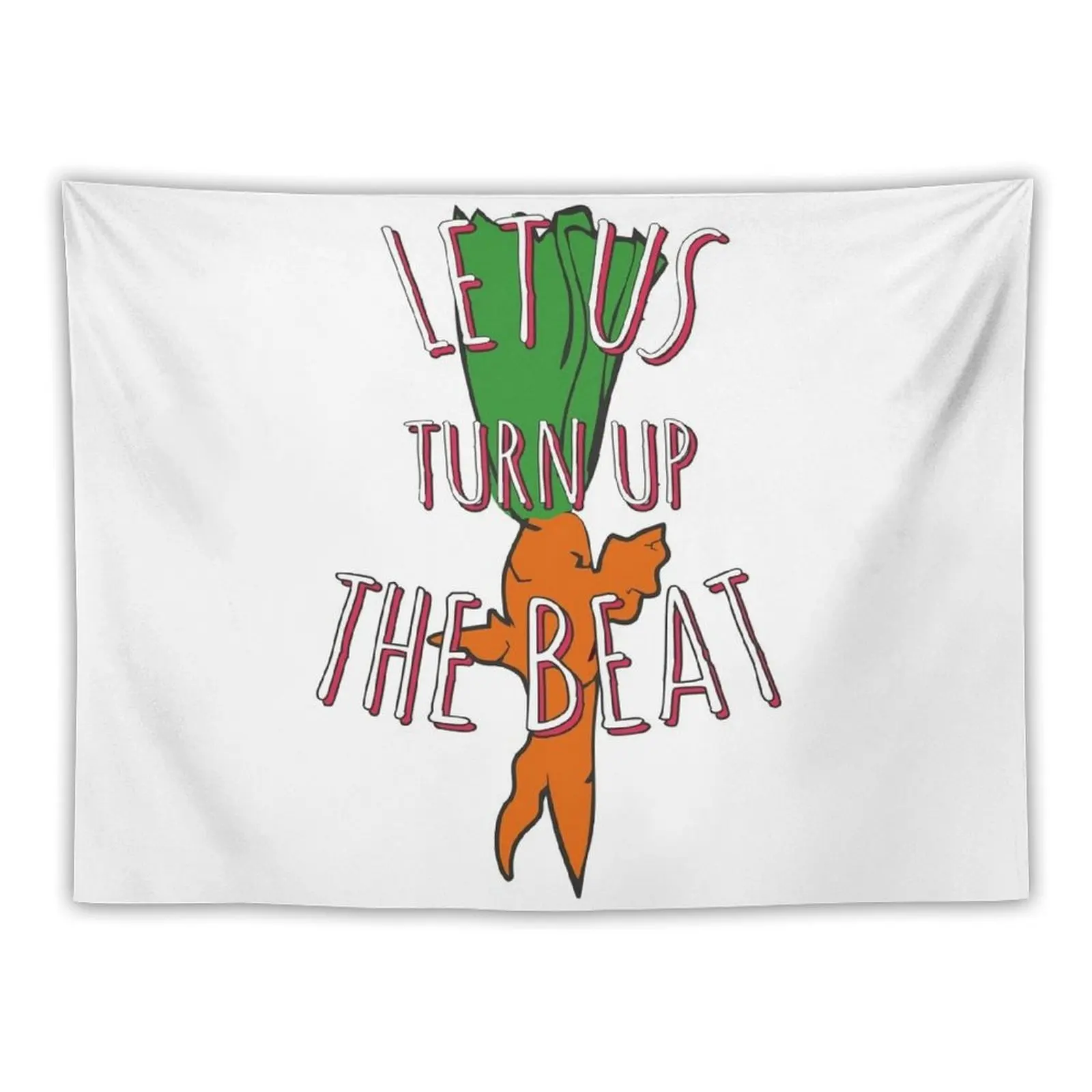 

Let's turn up the beat Tapestry Decoration Bedroom Decoration Wall Cute Room Things Tapestry