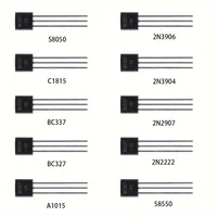 1900pcs Mega Electronic Component Kit including Assortment + Capacitors + Resistors + LED + Transistors + DC Jacks + PCB +opamp - Image 4
