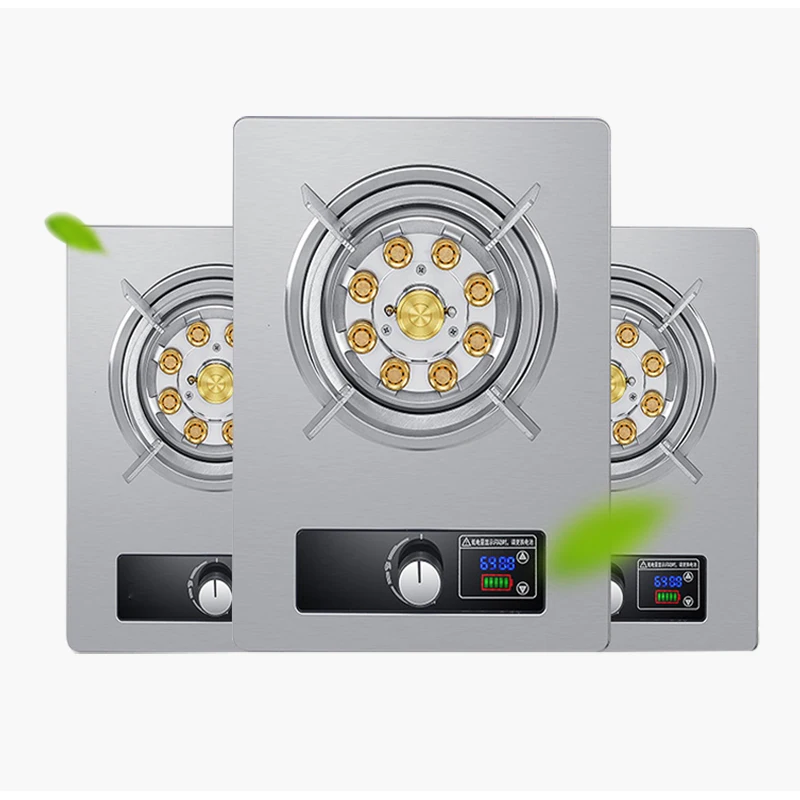 4.5 KW/5.2kw/7kw Gas Cooktop Single Stove Household Liquefaction Single Stove Single Coal Desktop Embedded Single 2