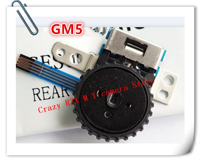 Parti Di Riparazione Per Panasonic Per Lumix Gm5 Dmc-Gm5 Quadrante Posteriore Unità Di Comando Quadrante Apertura Otturatore Ruota Assy Con Cavo Fless