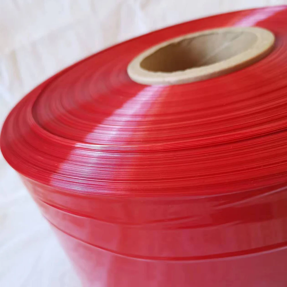 180mmx80M Red Plastic Casings for Sausage Shell Hot Dog Sausage Making Tools Filling Grinder Machine Accessory Ham Maker Kitchen