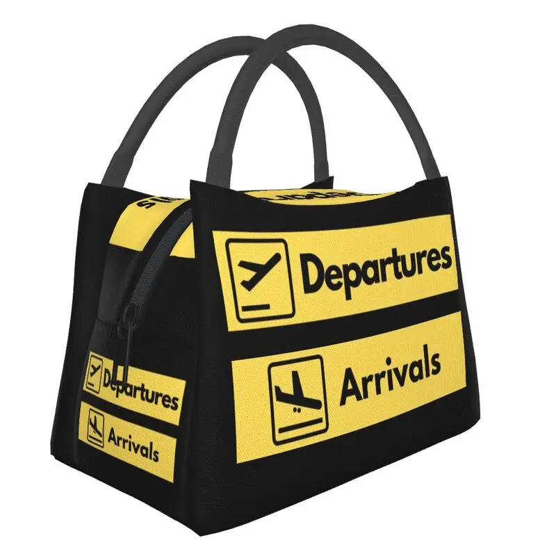 AirportPlaneArrivalsDeparturesLunchBagAviationAirplaneAviator