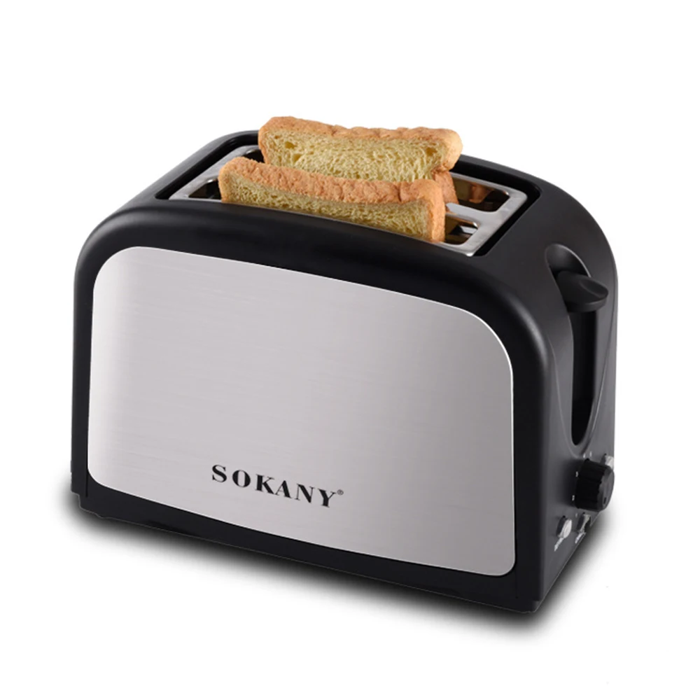 SOKANY008S Household Small Toaster Multifunctional Spit Driver Portable Home Breakfast Machine Dormitory Office Advanced Toaster