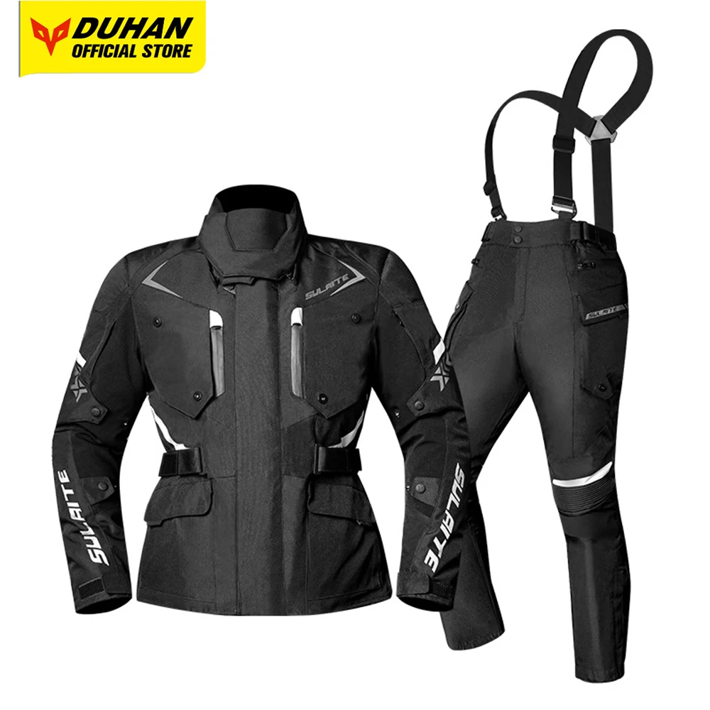 Winter Motorcycle Rally Suit Windproof And Warm Motorcycle Riding ...