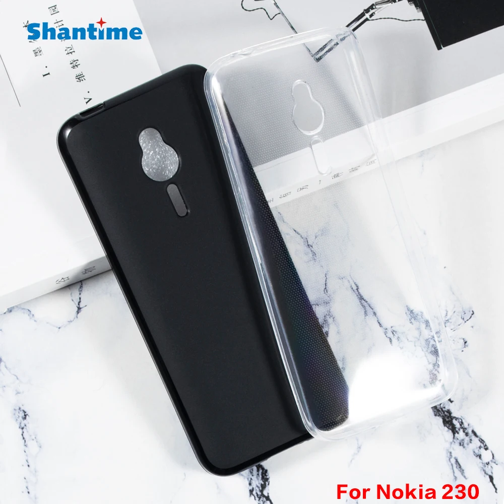Мягкий силиконовый защитный чехол из ТПУ для Nokia 230 | Мобильные телефоны и