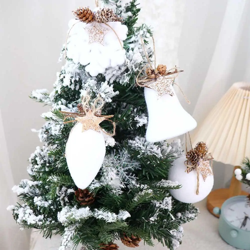 

Белая пена, Рождественская елка, подвесные капли воды, снежинки, Подарочные шары, рождественские шары, украшения, рождественские украшения