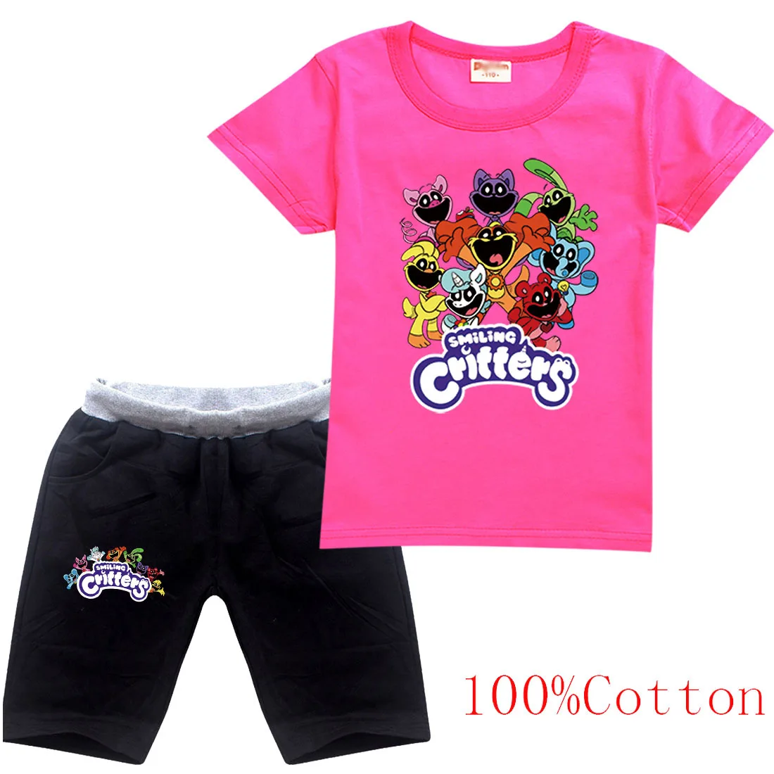 Smiling Critters Catnap Kids Boy Girl Hoodies Pants Suit Cartoon Smiling Critters Dogday Print Children's Clothing Sweatshirts