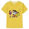Влад Бумага А4 Children T Shirts  A4 Merch Casual Short sleeve Tops y2k boys girls clothes kids clothes Anime A4 Vlad T-shirt 5