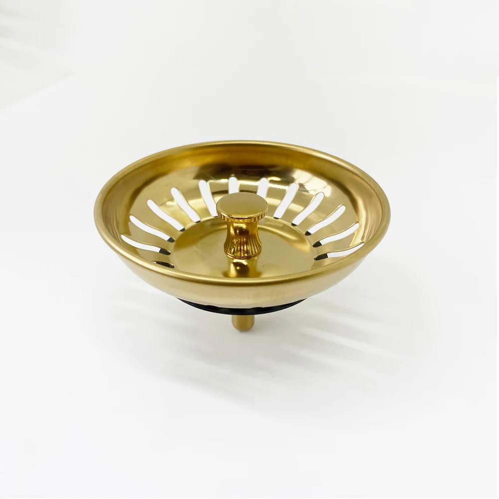 golden kitchen sink filtro drain basket filter 05
