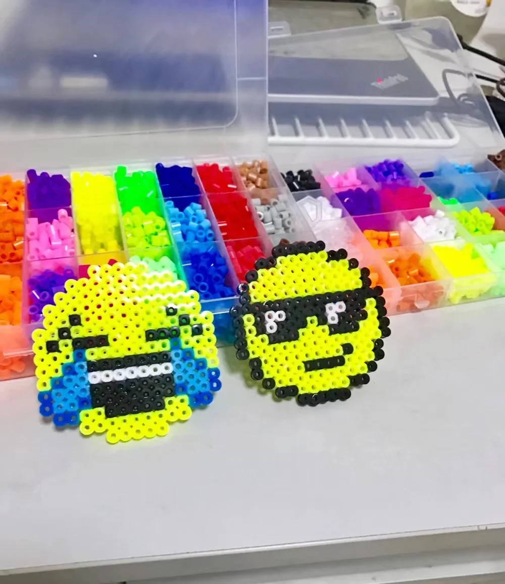 500g/bag diy toy ironing beads 5mm Hama Beads Fuse Beads jigsaw puzzle Intelligence Educational Toys