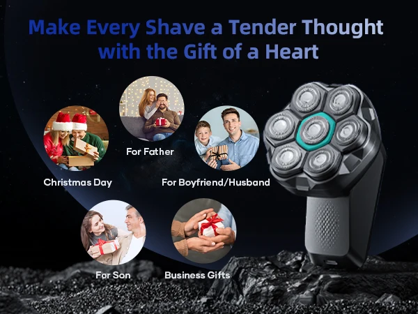 Kensen Electric Shaver For Men 7d Floating Head Waterproof Usb-c_voghion.com