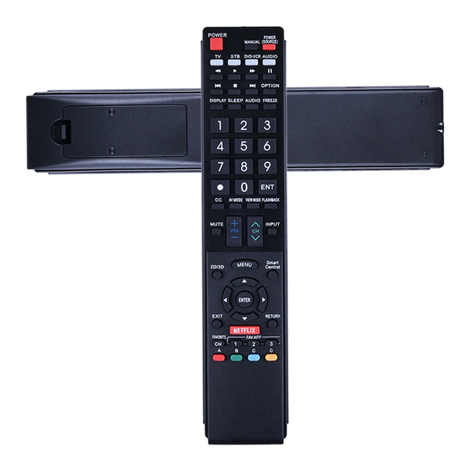 Replacement Remote Control For Sharp LC-60LE600U AQUOS TV - No Programming Required