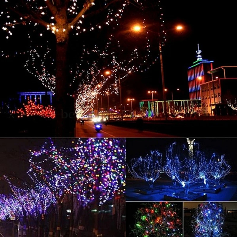 LED Outdoor Solar Lamp String Lights Fairy Holiday Wedding Party Garland 5/10/20/30M Solar Garden Waterproof for Home Led Decor solar lights solar fairy lights solar decoration light