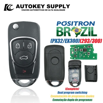 Per Positron Flex Remote Car Key con Logo sistema di allarme di alta qualità-doppio programma PX32 EX300 293 330 360 AutokeySupply 2 Per Positron Flex Remote Car Key con Logo sistema di allarme di alta qualità-doppio programma PX32 EX300 293 330 360 AutokeySupply - Per Positron Flex Remote Car Key con Logo sistema di allarme di alta qualit doppio