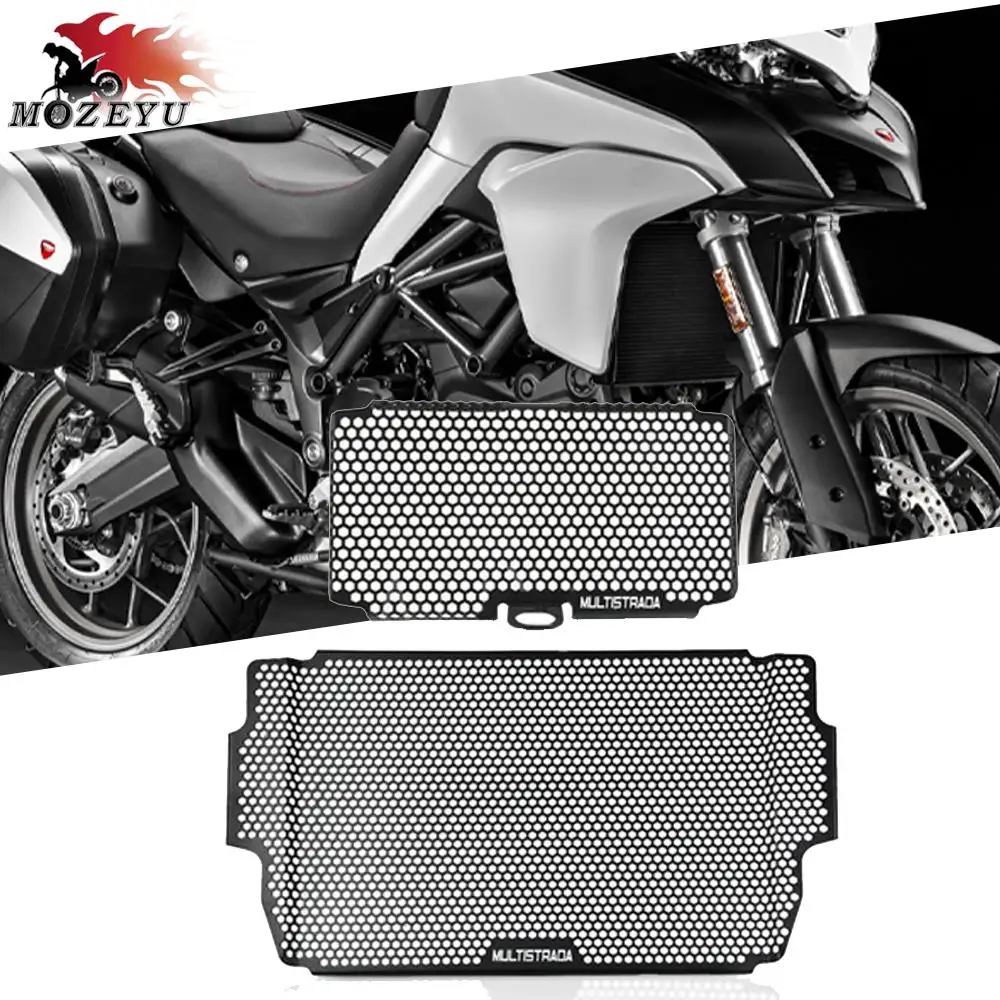 

Motorcycle Radiator Guard Protector Grille Cover For Ducati Multistrada 950 1260 1200 Enduro Pro S D Pikes Peak Oil Cooler Guard