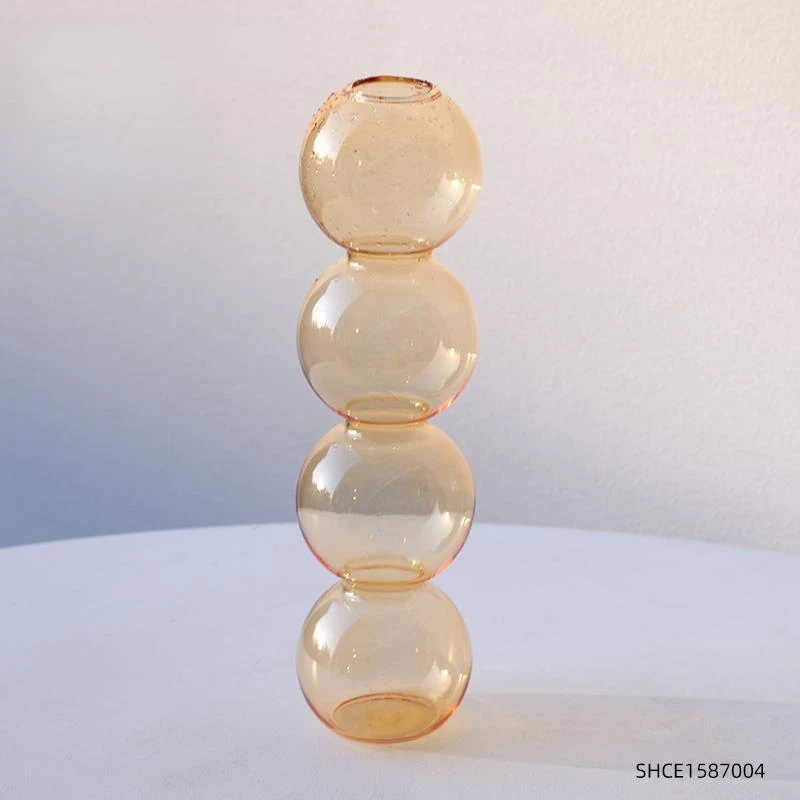 Nordic Glass Vase Decorative Home Accessory & Gift