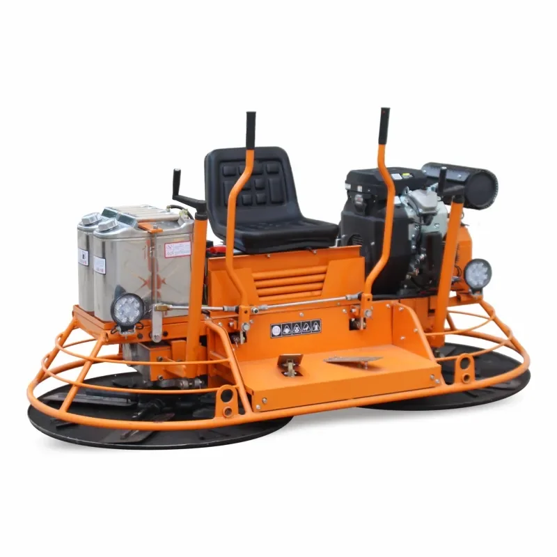 

Gasoline engine ride on concrete powered trowel 1000mm polishing machine