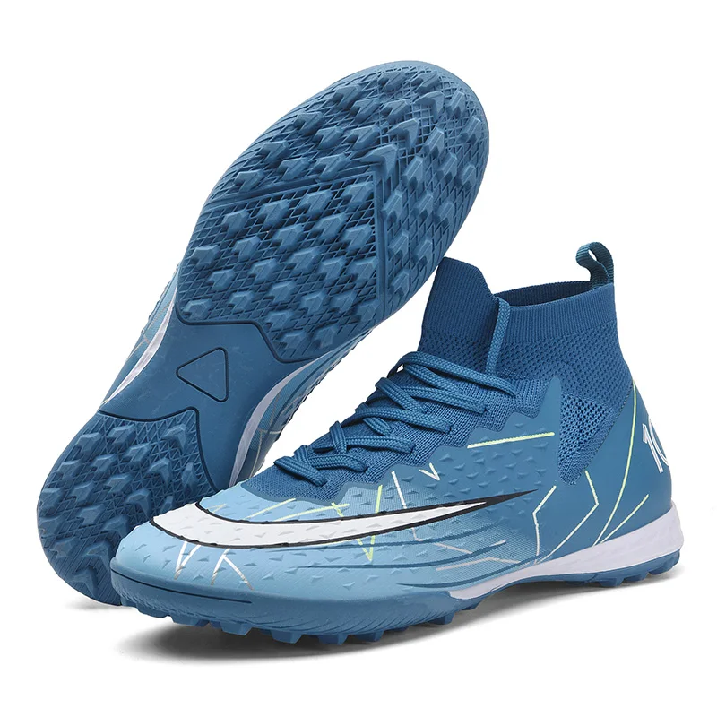 thumbnail image 1 of Botas de fútbol FG/TF para hombre, para entrenamiento en césped, fútbol sala, fútbol sala, botas de fútbol para exteriores para niños, zapatillas profesionales para niños, 1 of 5