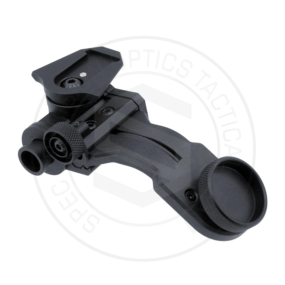 Upgraded Version PVS-14 J-Arm With Dovetail Interface Auto ON/OFF Night Vision NVG Helmet Adapter By Aerospace Grade Aluminum