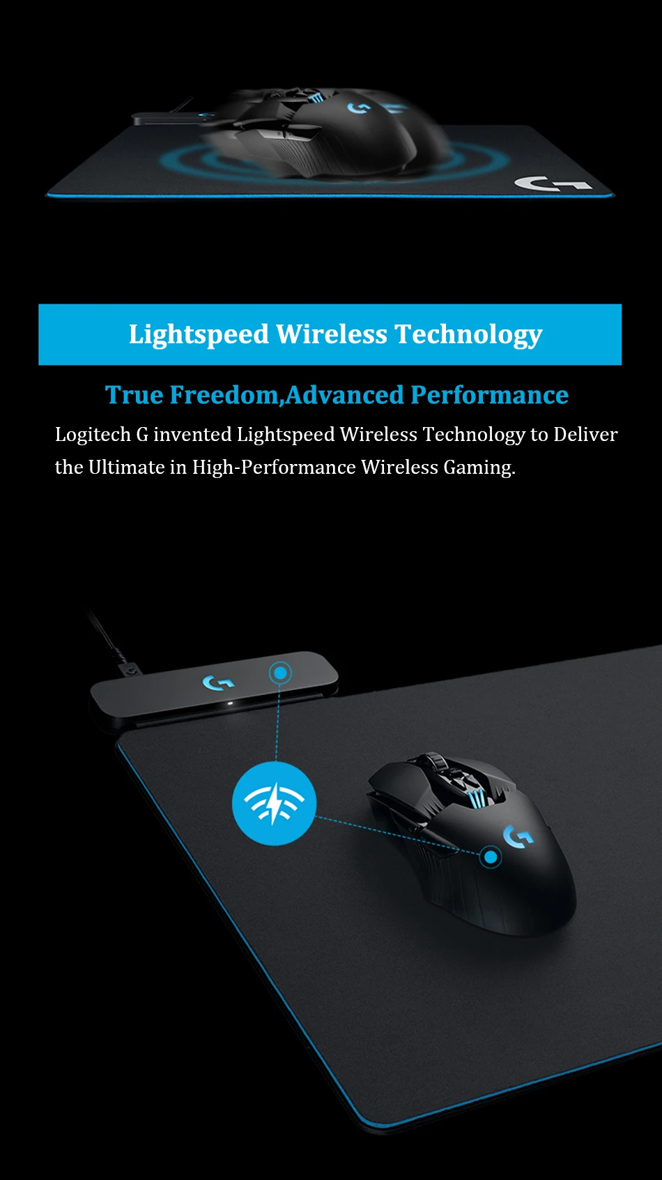  Logicool G PRO LoL Wireless Gaming Mouse G-PPD-002WLLOL2 +  Gaming Mouse Pad G840LOL2 Set, HERO 25K Sensor, LIGHTSPEED Wireless,  POWERPLAY, Wireless Charging, Extra Large, XL, Cross Rubber Material,  Domestic Genuine Product 