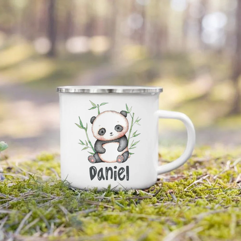Tazza personalizzata per bambini, tazza smaltata