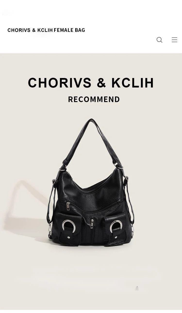 CHARHP&KEJNT2024 New Women's Tote Large Capacity Premium Sense Shoulder Bag_voghion.com