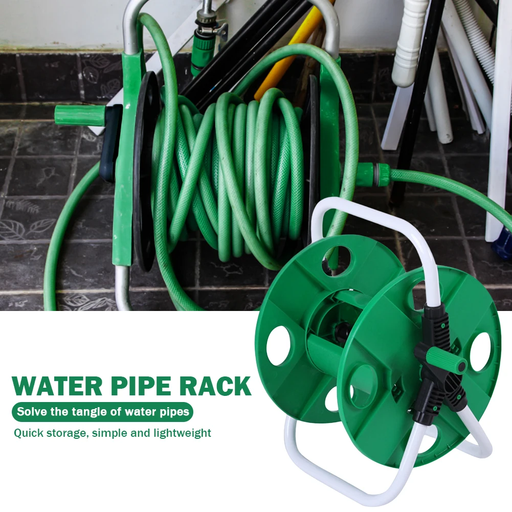 

Water Pipe Storage Rack Multifunctional Watering Hose Organizer Storage Holder Anti-corrosion Equipment for Home Garden Supplies