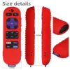 Remote Cover Silicone Rubber Case For RokuExpress 4K+ Streaming Stick TV Remote Controler Shell Remote Protective Sleeve 1