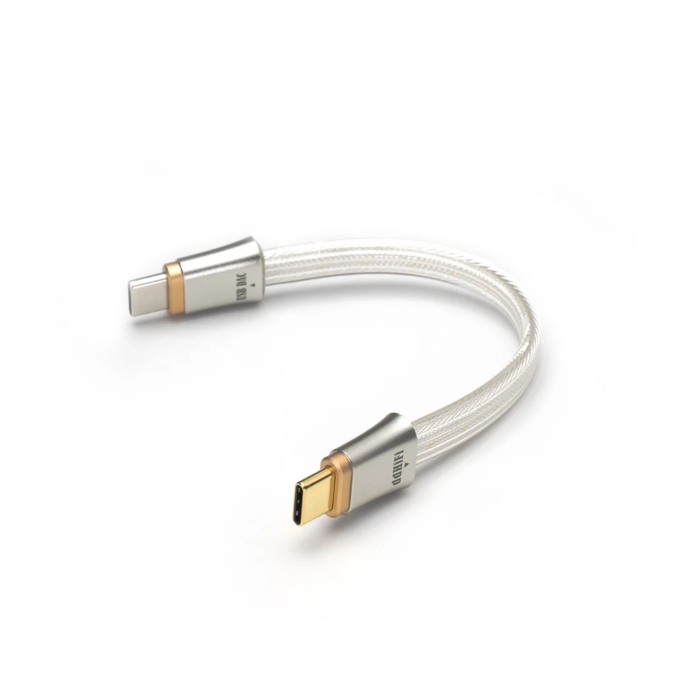 ddHiFi TC19CC （Comet） OTG ケーブル 新品未開封 DD ddHiFi TC19CC (Comet) Flagship Pure Silver USB-C to USB-C