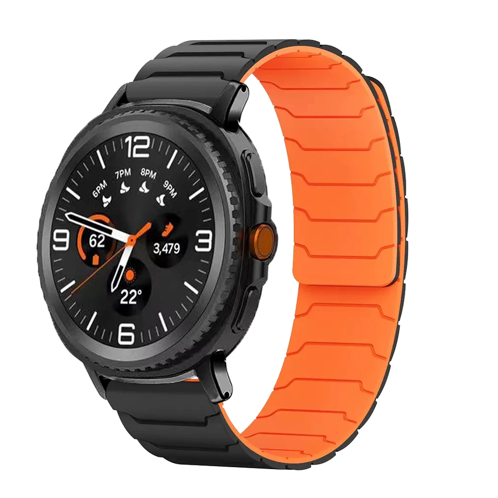 Magnetic Silicone Loop Strap Replacement Bracelet
