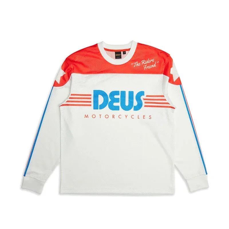 トップス ArkAir x Deus Ex Machina Moto Jersey Tee トップス ArkAir x Deus Ex Machina Moto Jersey Tee Jersey