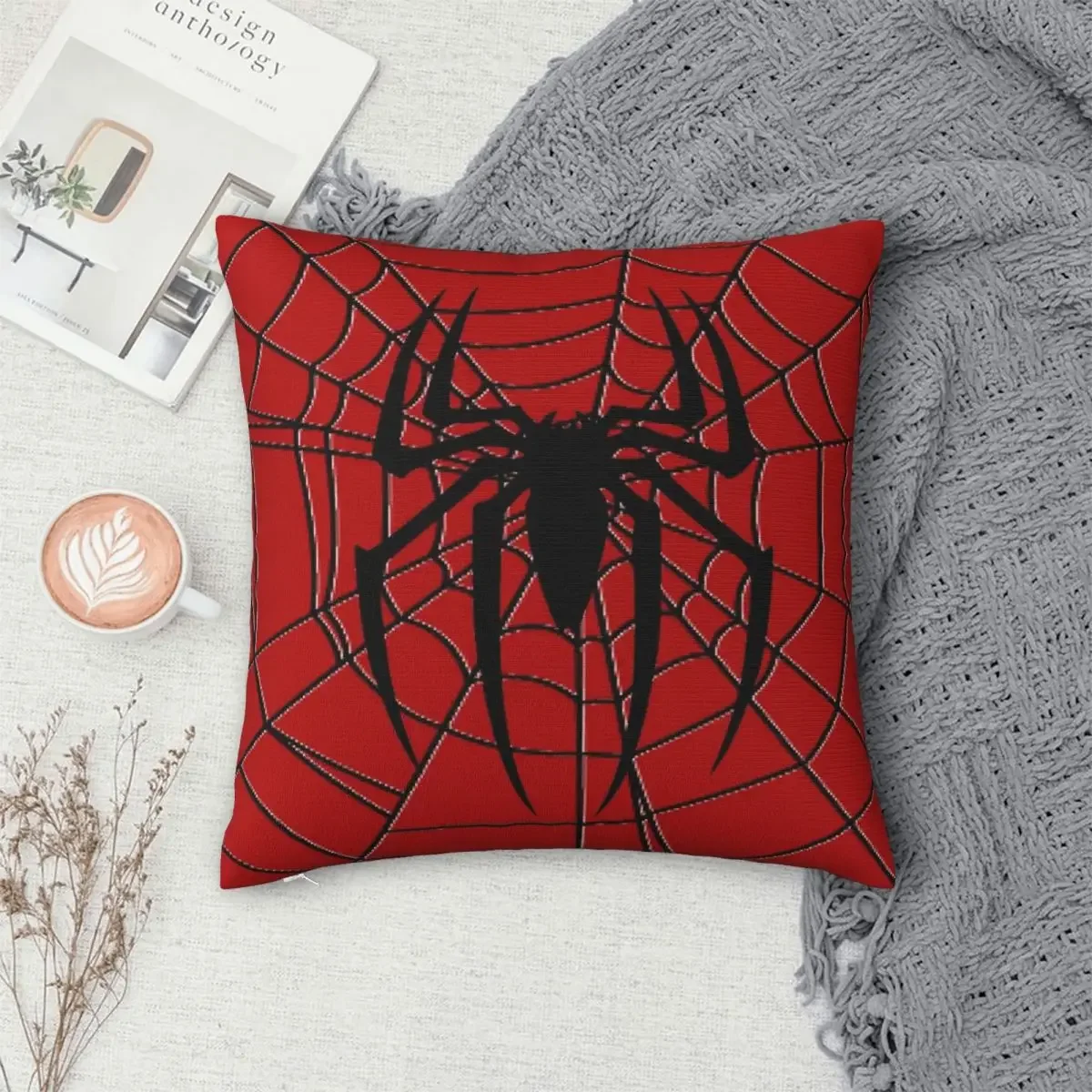 

Spiderman Pillowcase Polyester Pillows Cover Cushion Comfort Throw Pillow Sofa Decorative Cushions Used for Bedroom Living Room