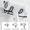 Hair Dryer Holder Rack Wall Mounted Hair Straightener Dryer Holders Bathroom Organizer Storage Rack Shelf Bathroom Accessories 3