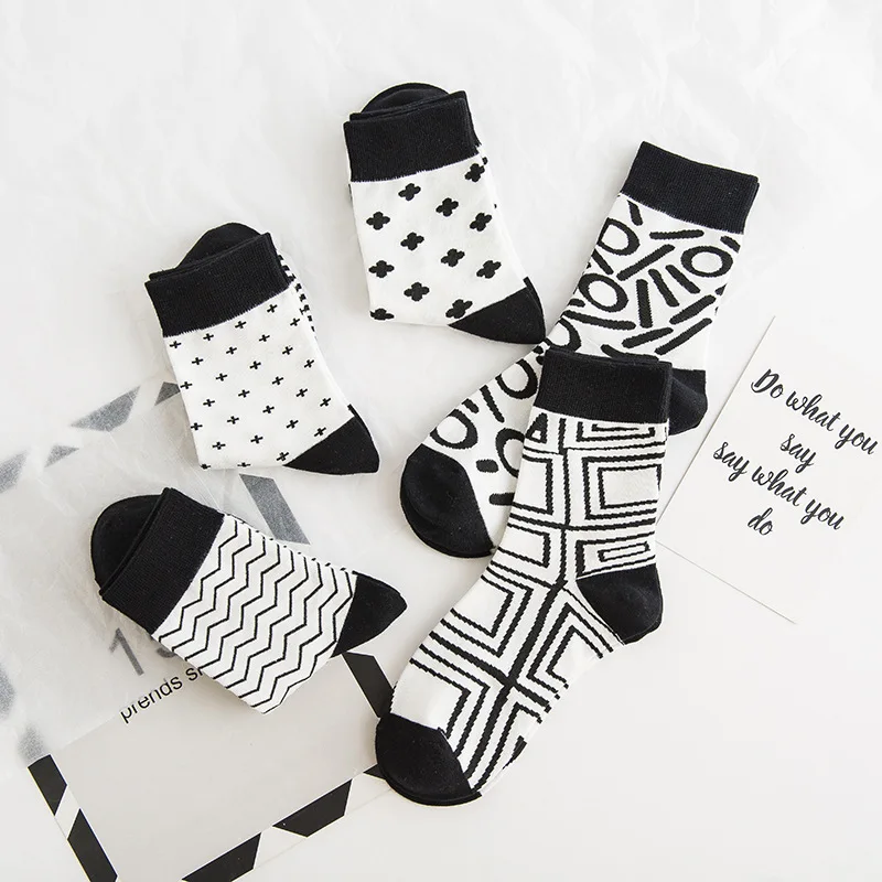 1 paar Mode Kokospalme Eule Orange Frauen Socken Lustige Skateboard Coole Schwarze Socken Für Weibliche Casual Baumwolle Hipster Sox – Detail 15