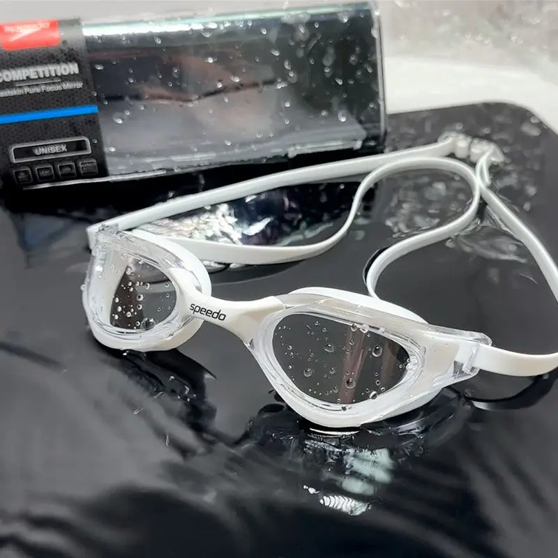 2300 white high transparency swimming goggles