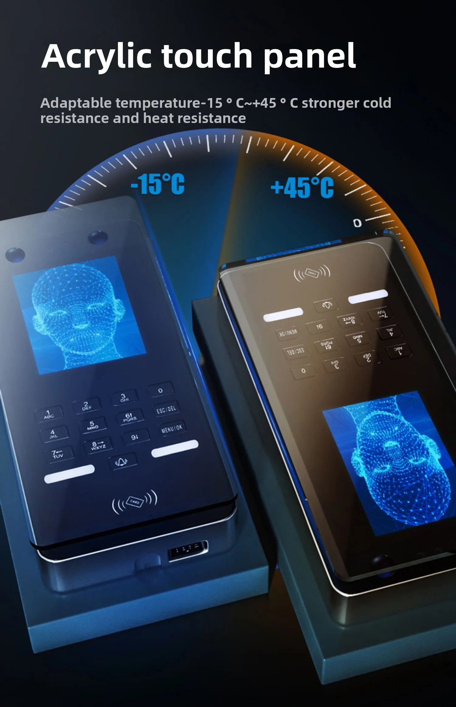 Face Recognition Access Control System Integrated Machine Face Attendance Machin