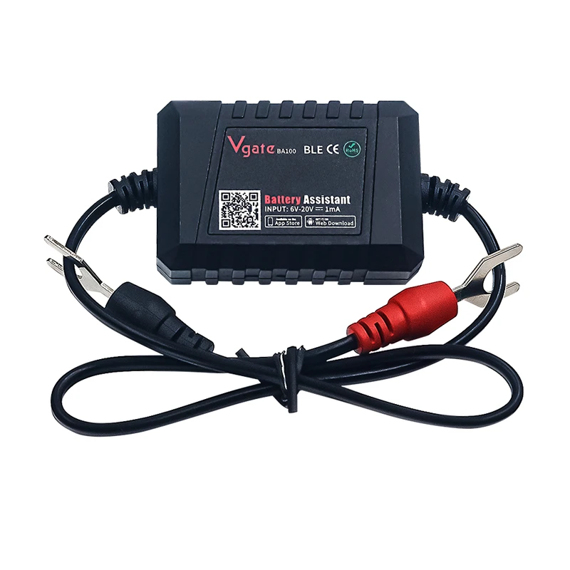 Original Vgate Car Battery Tester Bluetooth 4.0 12V Battery Assistant Car Analyzer Android IOS Phone
