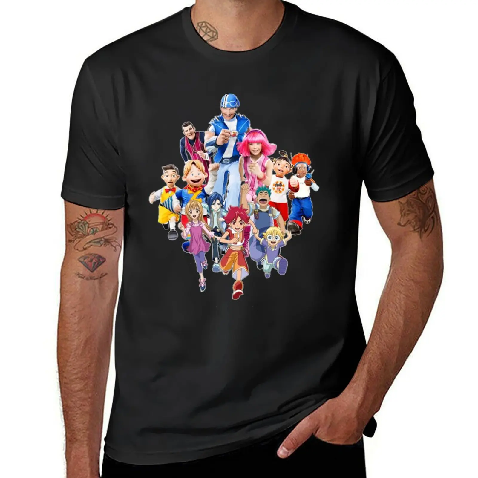 Lazy Tai Chi Chasers Town T-Shirt shirts graphic tees quick-drying sweat funny t shirts for men