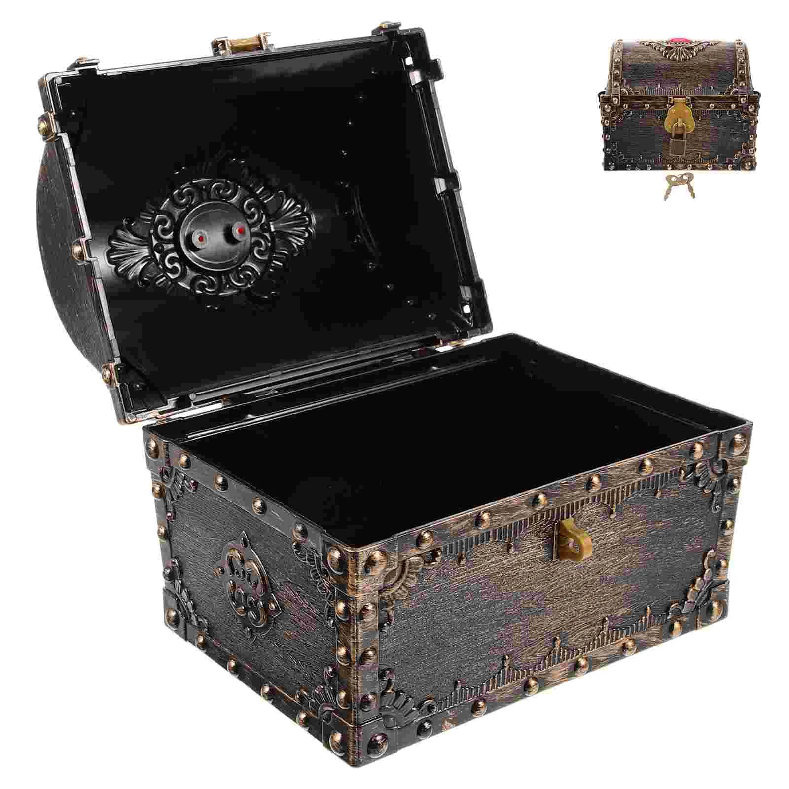 

Small Treasure Box Pirate Chest Vintage Treasure Box Small Treasure Chest with Lock and Key