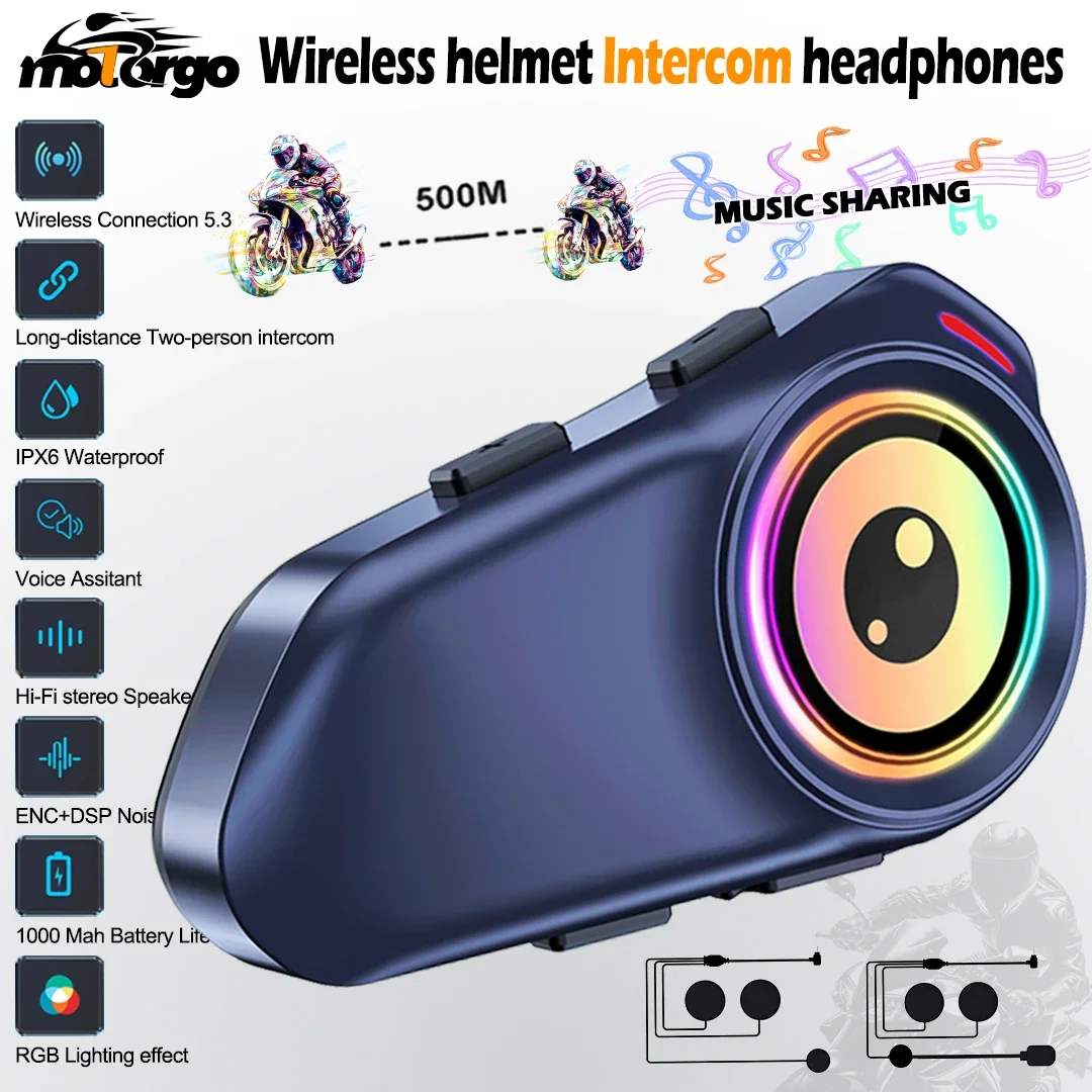 G1 Helmet Bluetooth Intercom Waterproof