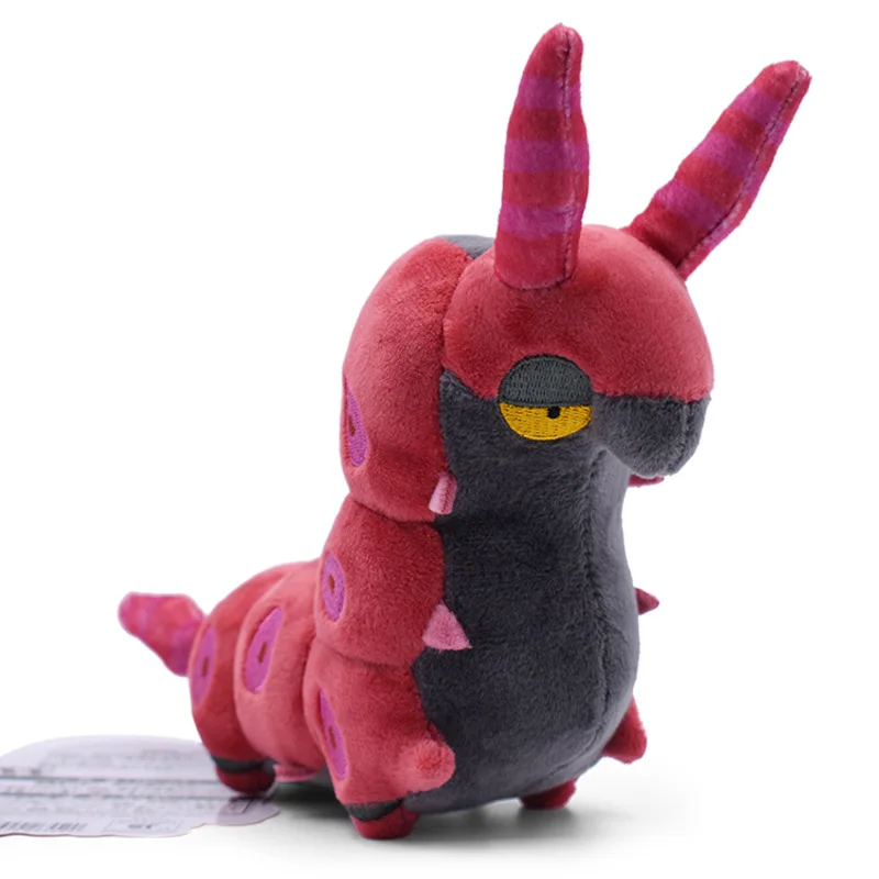Small Pok &eacute; mon Fit Series Green Caterpillar Ba Da Butterfly Mystery Simulation Q Leo Road Fire Spot Meow Dreamy Plush Doll pok&eacute;mon plush doll