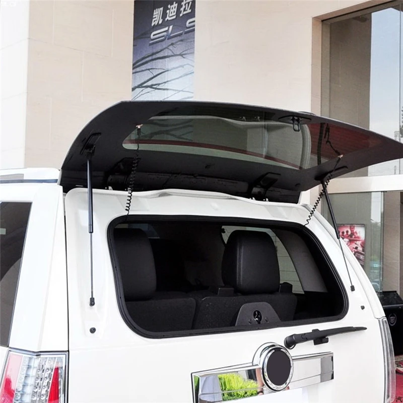2Pcs/set Rear Window Glass Lift Gas Spring Shock Absorber Hood Lift Supports Gas Struts For Chevrolet GMC Yukon 2007 - 2014 6